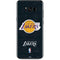 NBA Los Angeles Lakers Black Primary Logo Galaxy S8 Plus Skin
